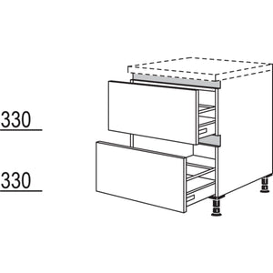 Nobilia Auszugschrank NU2A60 52516
