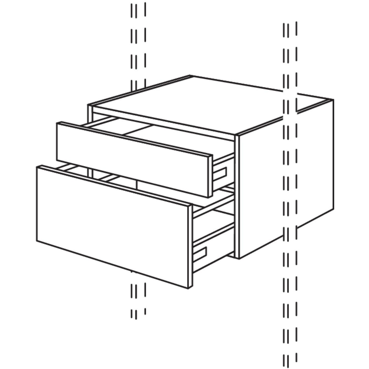 Nobilia Auszugschrank USARS90-43 43989