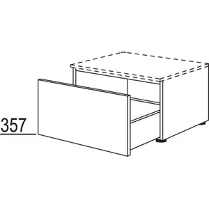 nobilia Auszugschrank in Echtholz- Furnier UAEF60-36 30530