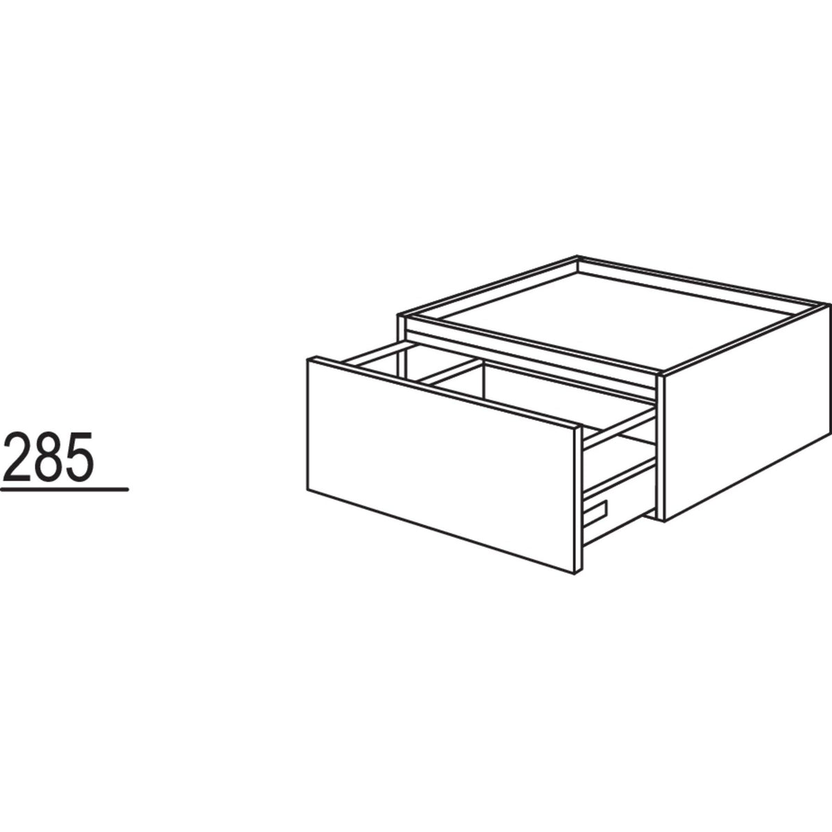 Nobilia Auszugsschrank UA60-29 22532
