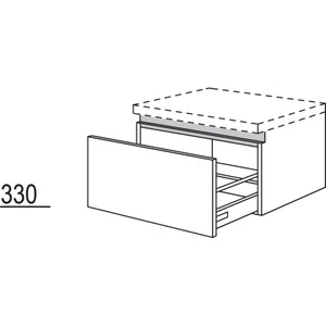 Nobilia Badezimmer-Auszugschrank NBUA60-36 67355