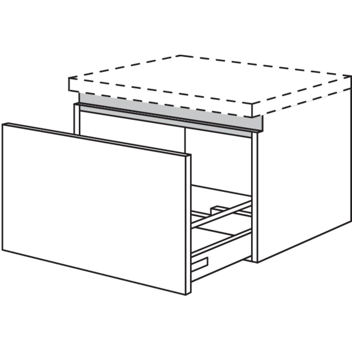 Nobilia Badezimmer-Auszugschrank NBUA40-43 67452