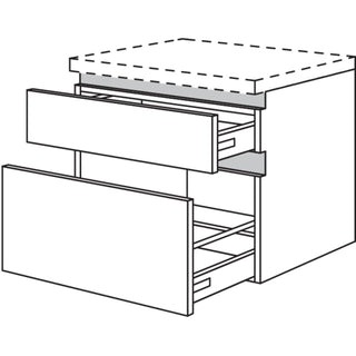 nobilia pull-out cabinet NBUSA50-55 50 cm - Natura | 157