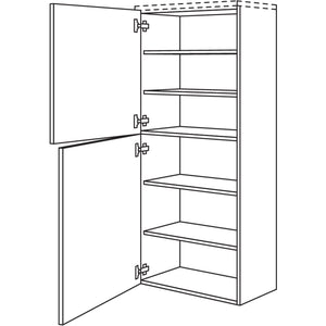 Nobilia Badezimmer-Midischrank BM60-158 2966
