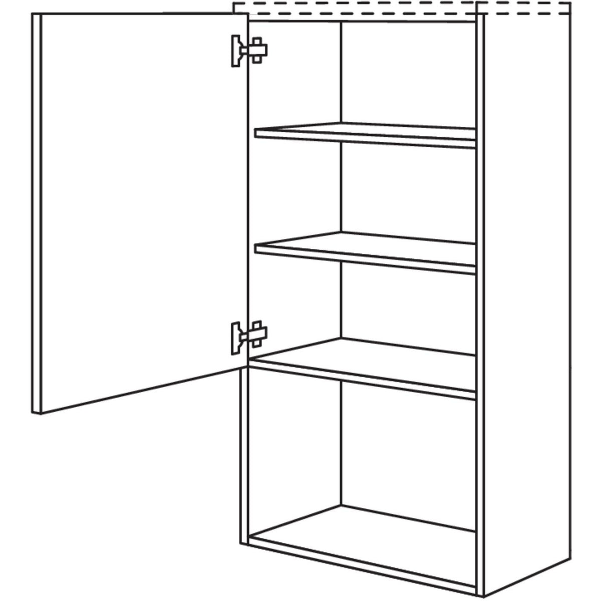 Nobilia Badezimmer-Midischrank BMF40-130 2971
