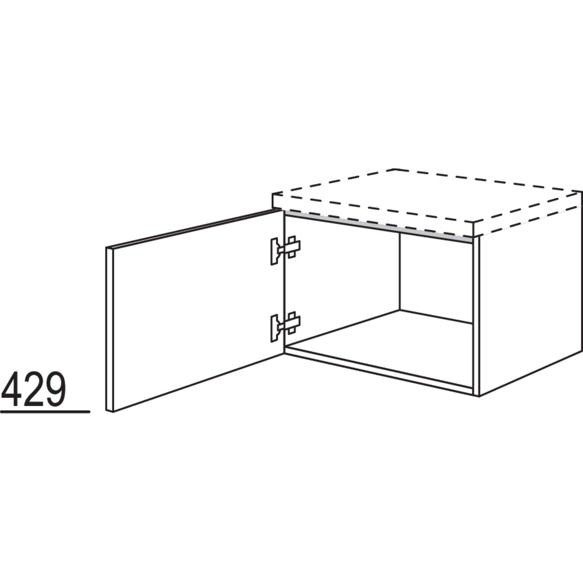 Nobilia Badezimmer-Unterschrank BU30-43 2430