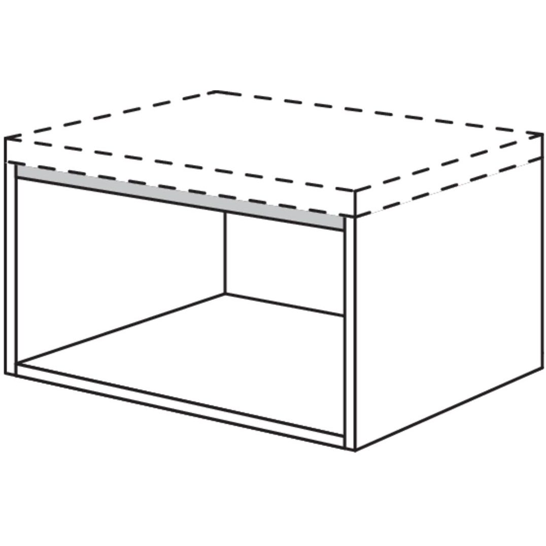 Nobilia Badezimmer-Unterschrankregal BUR60-36 2364