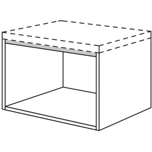 Nobilia Badezimmer-Unterschrankregal BUR60-43 2476