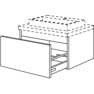 Nobilia Badezimmer-Waschtischschrank BWBA40-36 2342