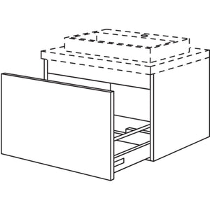 Nobilia Badezimmer-Waschtischschrank BWBA120-43 2499