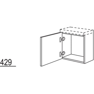 Nobilia Badezimmer-Waschtischschrank BWG40-43 2407