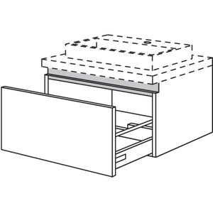 Nobilia Badezimmer-Waschtischschrank NBWA30-36 67331