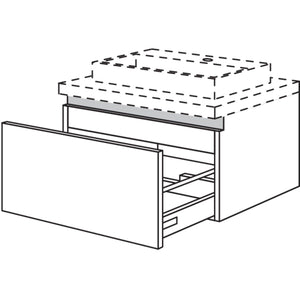 Nobilia Badezimmer-Waschtischschrank NBWBA60-36 67345