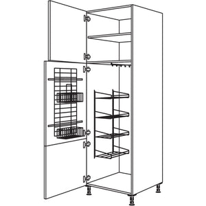 Nobilia Besen-- Geraeteschrank HB60-3 43030