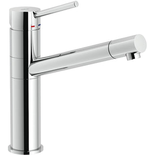 CARLO NOBILI: High-pressure single-lever mixer tap Snow, mixer tap, chrome-plated 17779 19.2 cm