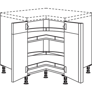 Nobilia Eckschrank UETK90 22289