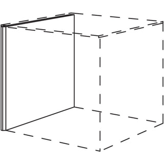 nobilia Facettenwange, 16 mm stark WAF16-63T - Seidengrau | 070