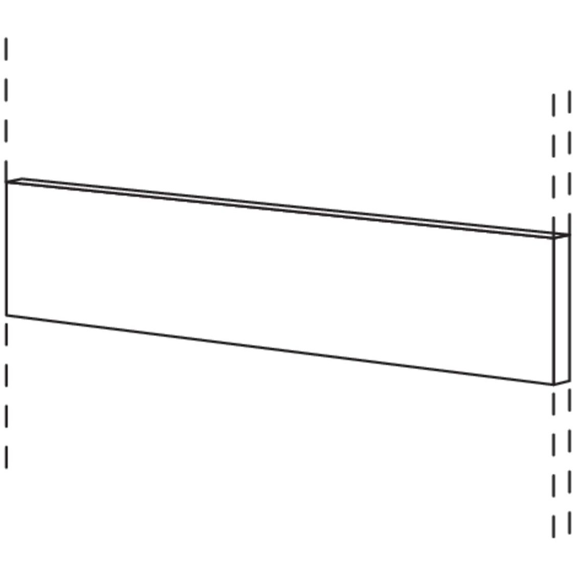 Nobilia Frontblende -1-teilig- durchgehend F112-594 60135