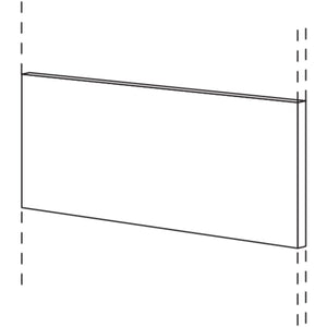 Nobilia Frontblende -1-teilig- durchgehend F330-294 60161
