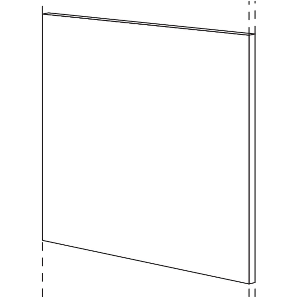 Nobilia Frontblende -1-teilig- durchgehend F645-194 60241