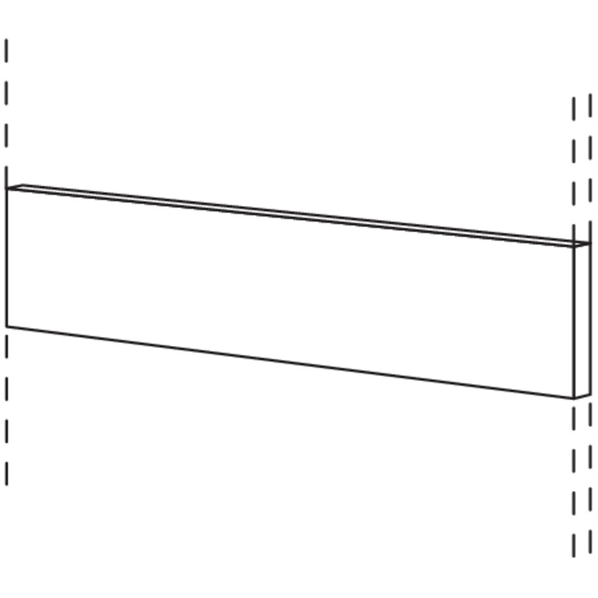 nobilia Frontblende -1-teilig- durchgehend F66-594 60228