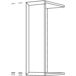 Pieza de ajuste frontal nobilia NWPD20-1 20 cm - Structura | 382