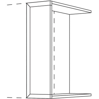 nobilia frontstuk voor bovenkasten UFKPD20-72 20 cm - Look | 099