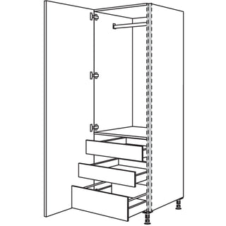 nobilia Garderobenschrank NHSWGIAF40-1 40 cm - Natura | 157