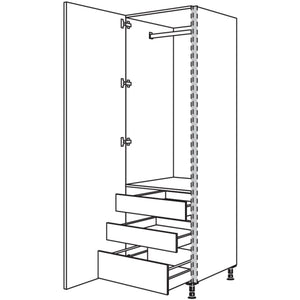 nobilia Garderobenschrank NHSWGIAF60-3 53141