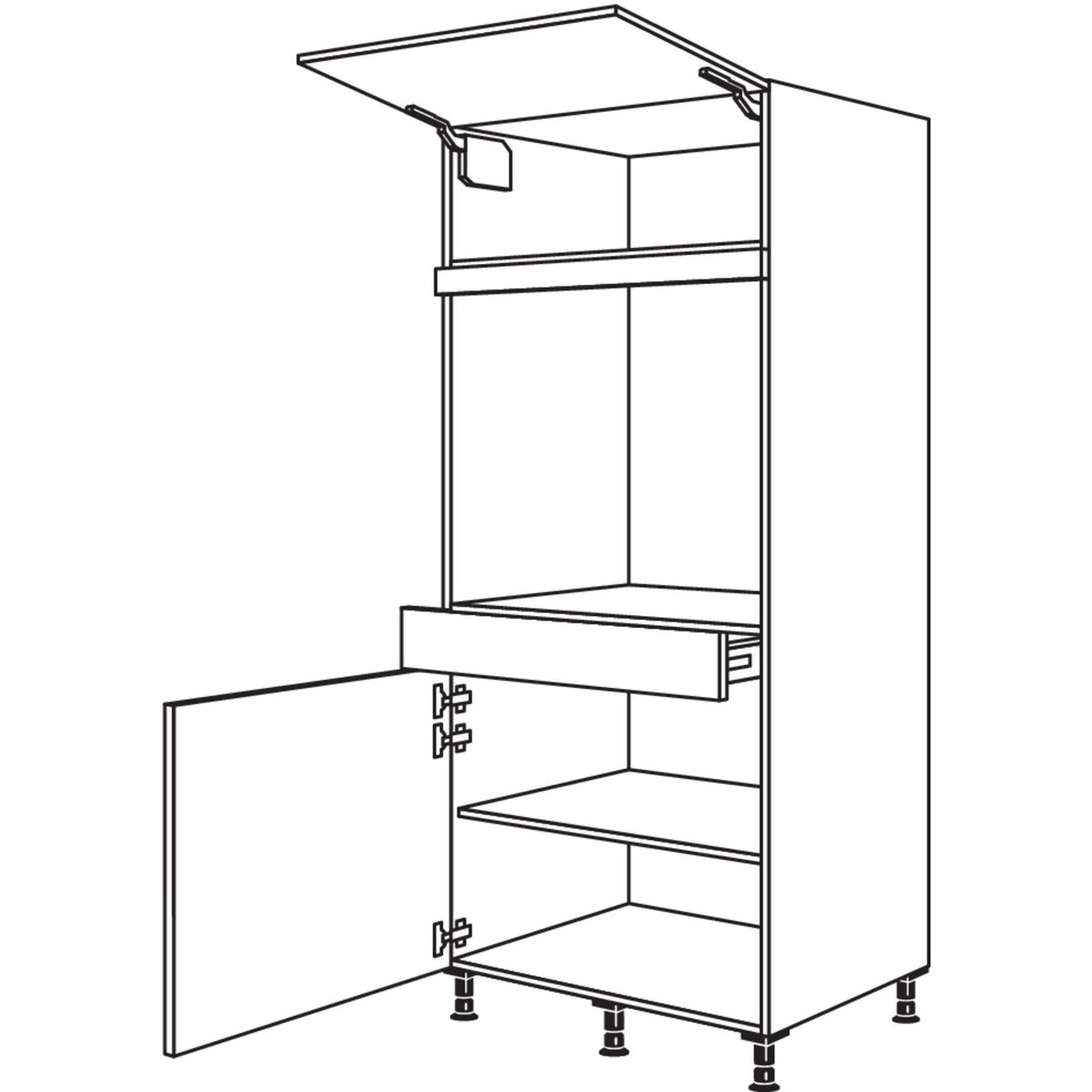 Nobilia Geraete-Umbau Backofen GDAOS76-1 21603