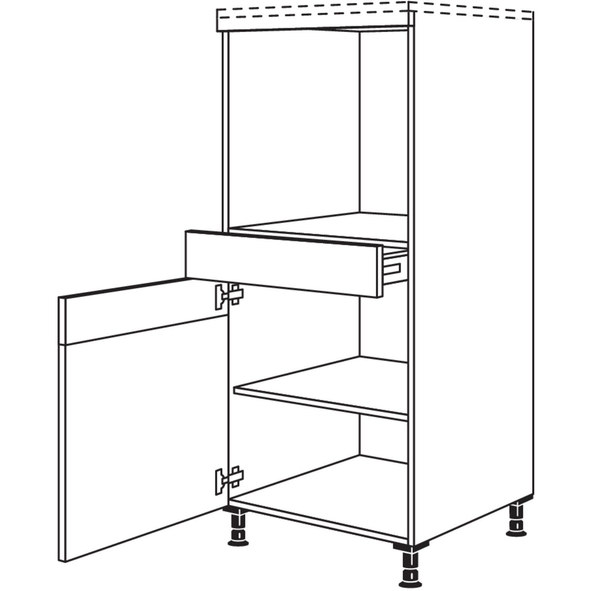 Nobilia Geraete-Umbau Backofen GOS 22410