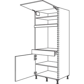 nobilia Conversión de aparato horno NGSDAOS76-3 76,2 cm - Touch | 317