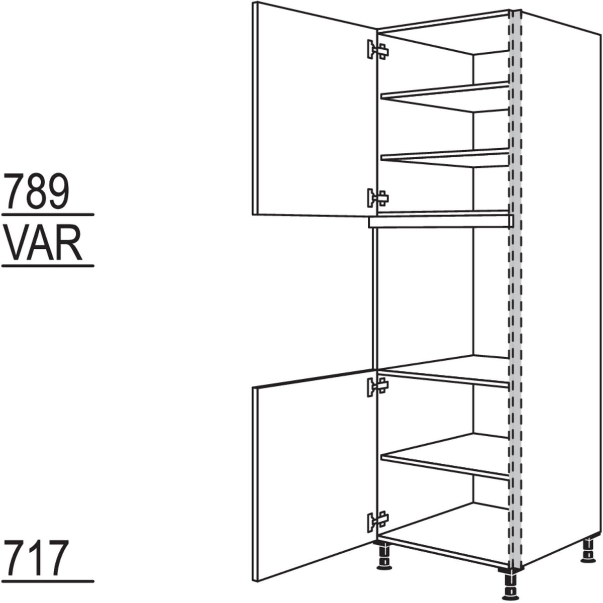 Nobilia Geraete-Umbau Backofen NGSO-3 53561