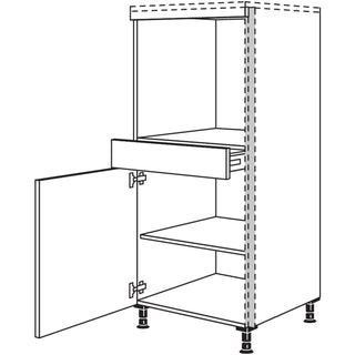 nobilia apparaatombouw oven NGSOS 60 cm - Inox | 808