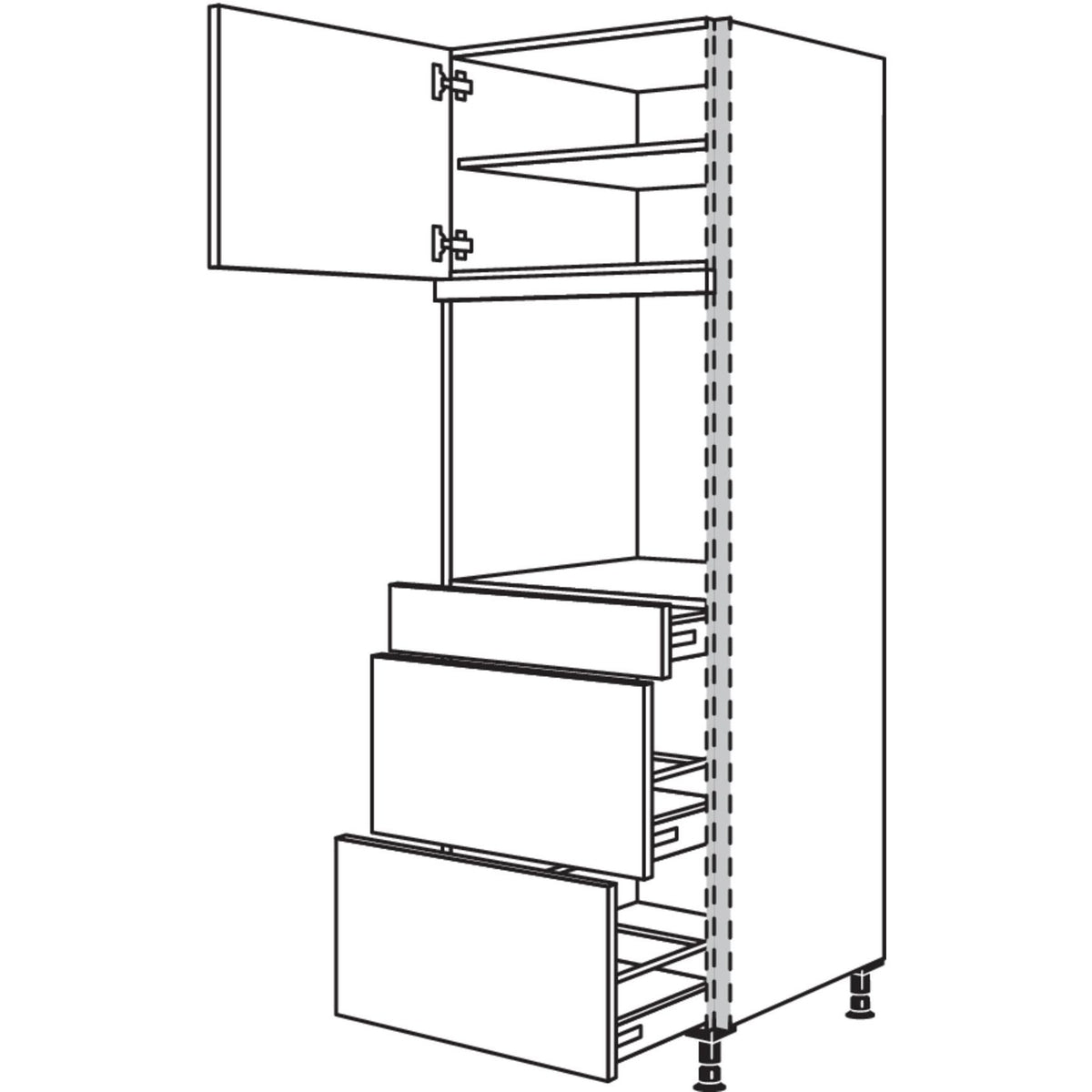 Nobilia Geraete-Umbau Backofen NGSOS2A-1 23576