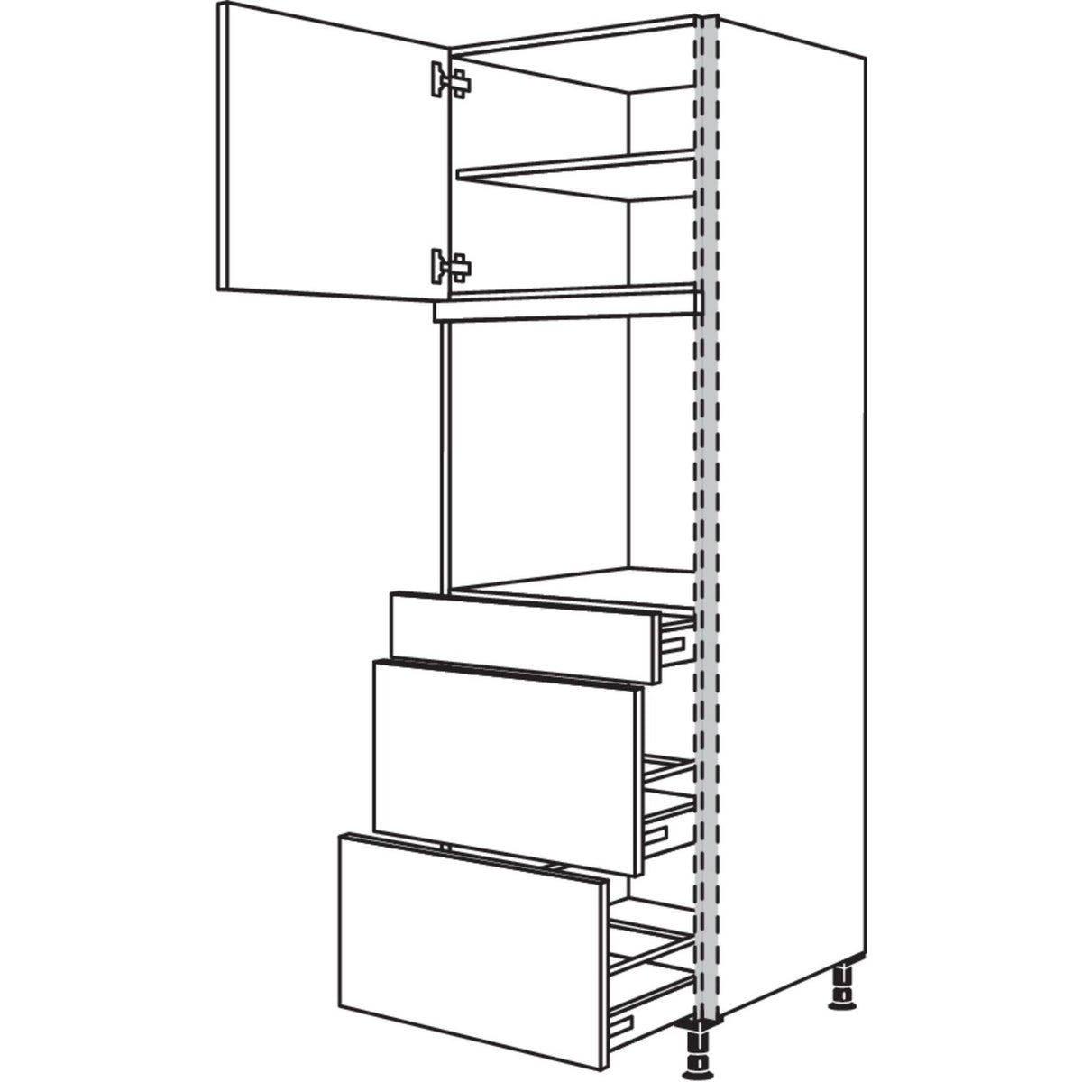 Nobilia Geraete-Umbau Backofen NGSOS2A-2 36576