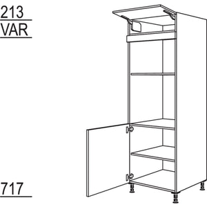 Nobilia Geraete-Umbau Backofen und Mikrowelle GDMO-1 25504