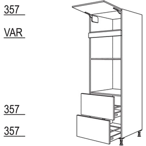 Nobilia Geraete-Umbau Backofen und Mikrowelle GDMO2A-3 43502