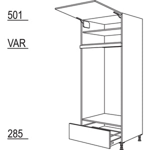 Nobilia Geraete-Umbau Doppel-Backofen GAODA76-3 43610
