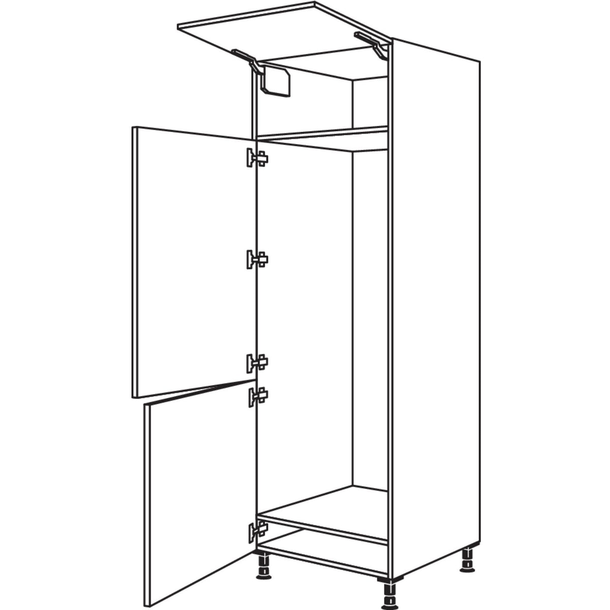 Nobilia Geraete-Umbau GD158-2 35672