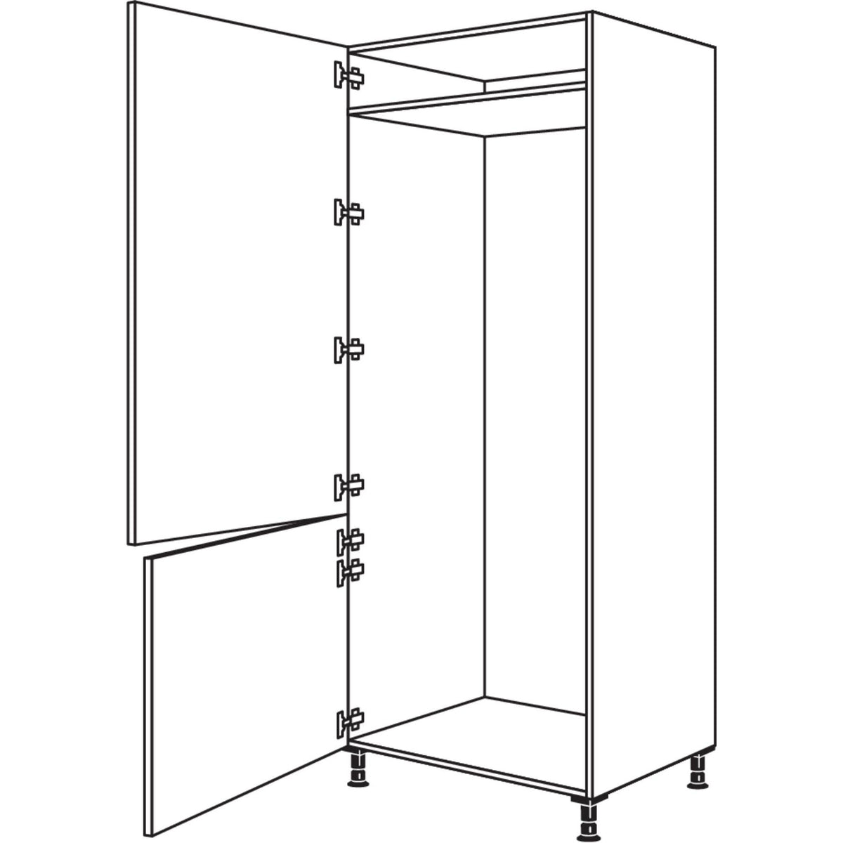 Nobilia Geraete-Umbau GD194-76-3 43602
