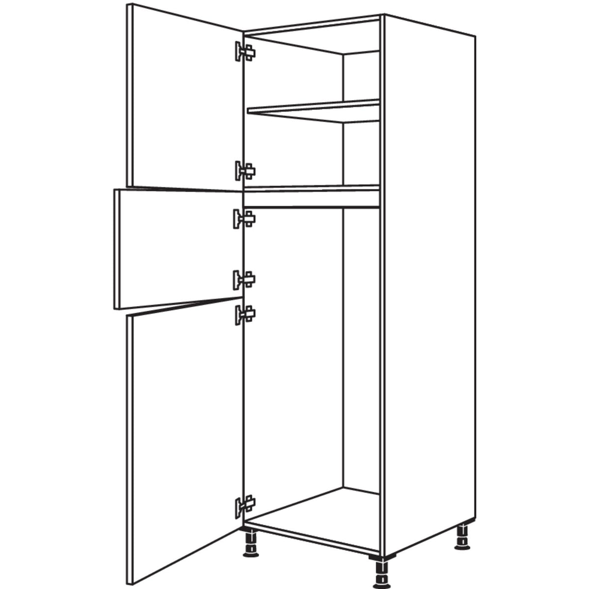 Nobilia Geraete-Umbau Kuehl-Gefrierautomat G123G-1 24663