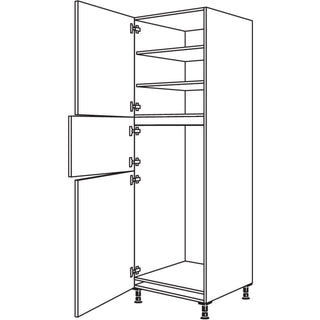 nobilia appliance conversion fridge-freezer unit G123G-3 60 cm - Look | 099