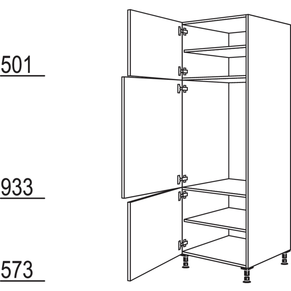 Nobilia Geraete-Umbau Kuehlautomat G88-1 24620
