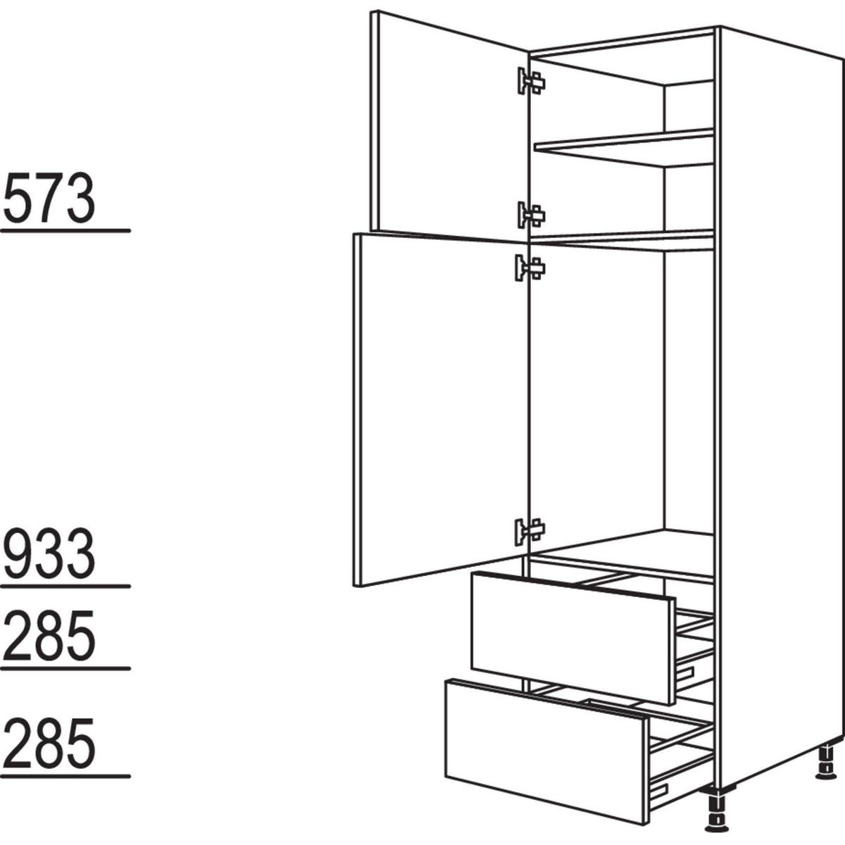 Nobilia Geraete-Umbau Kuehlautomat G88A-2 37624
