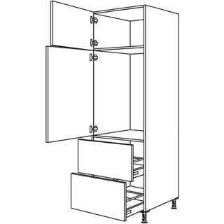 nobilia apparaatombouw koelautomaat GD882A-2 60 cm - Look | 099