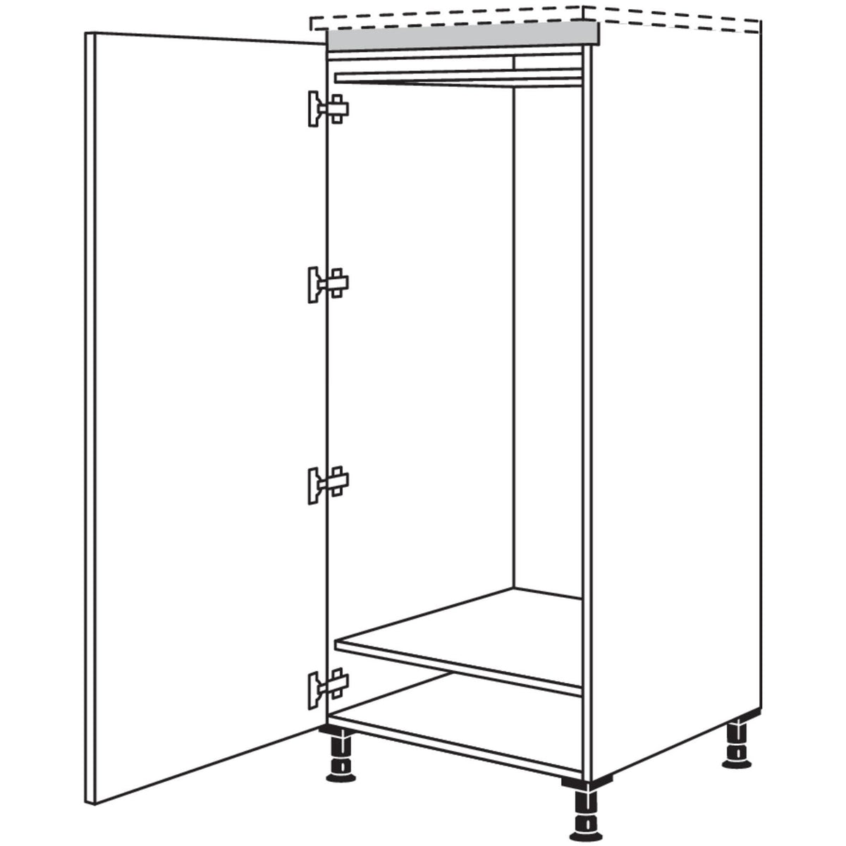 Nobilia Geraete-Umbau Kuehlautomat NG123 45456