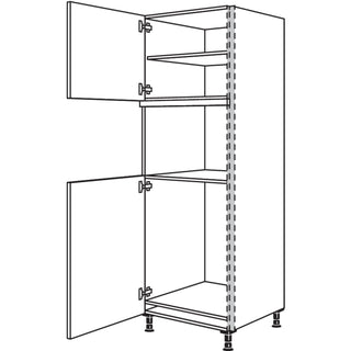 nobilia Appliance Conversion Cabinet for Refrigerator and Microwave / Steam Oven / Compact Appliance NGSMDK88-1 60 cm - Senso | 357
