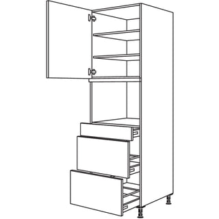nobilia Conversión de aparato para vaporera / aparato compacto GDDKS2A-3 60 cm - Look | 099