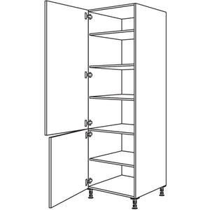nobilia Geschirr-- Vorratsschrank HDV76-3 43027